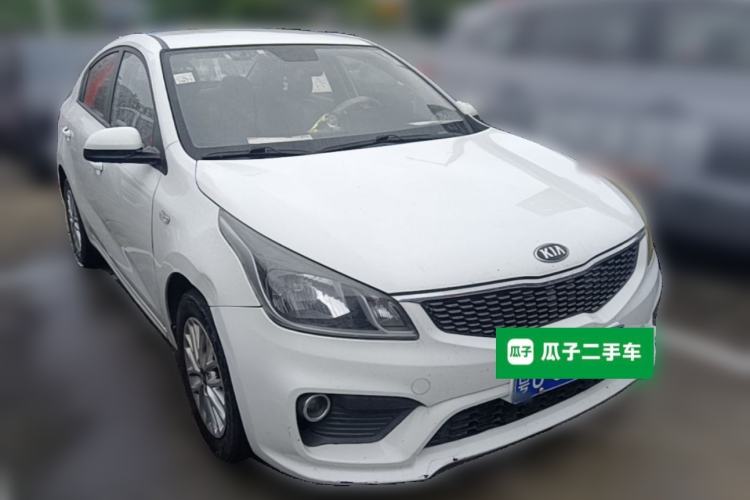 Used Kia K2 2017 Sedan 1.4L Automatic GLS Front Right 45 Deg