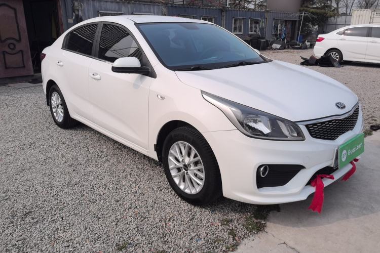 Used Kia K2 2017 Sedan 1.4L Automatic GLS Front Right 45 Deg