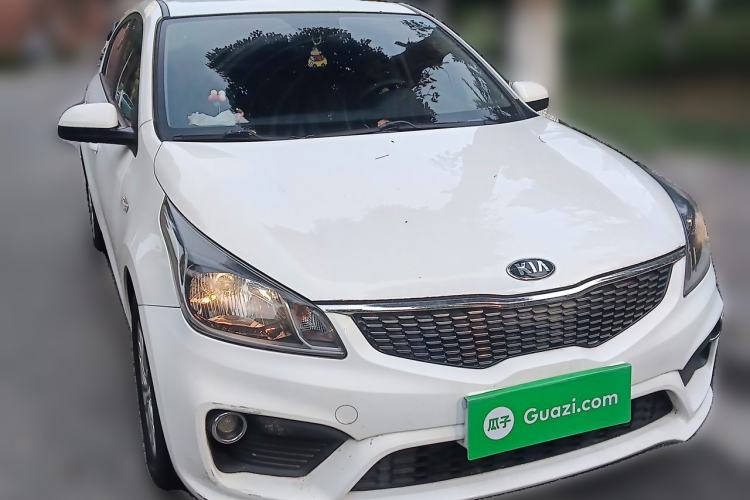 Used Kia K2 2017 Sedan 1.4L Automatic GLS Front Right 45 Deg