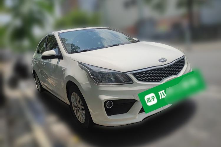 Used Kia K2 2017 Sedan 1.4L Automatic GLS Front Right 45 Deg