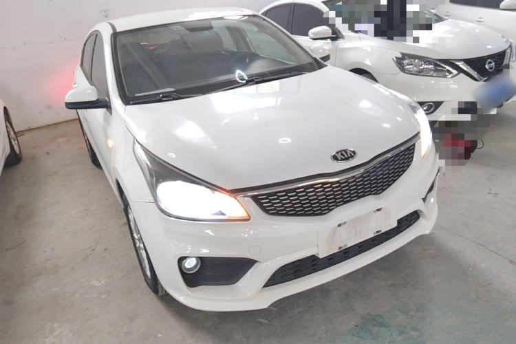 Used Kia K2 2017 Sedan 1.4L Automatic GLS Front Right 45 Deg