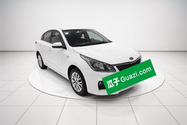 Used Kia K2 2017 Sedan 1.4L Automatic GLS Front Right 45 Deg