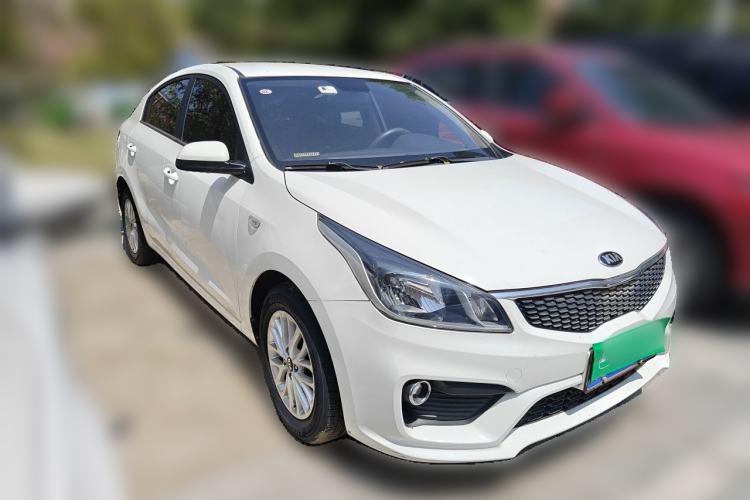 Used Kia K2 2017 Sedan 1.4L Automatic GLS Front Right 45 Deg
