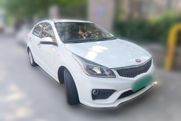 Used Kia K2 2017 Sedan 1.4L Automatic GLS Front Right 45 Deg