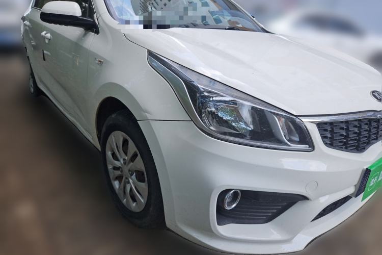 Used Kia K2 2017 Sedan 1.4L Automatic GLS Front Right 45 Deg