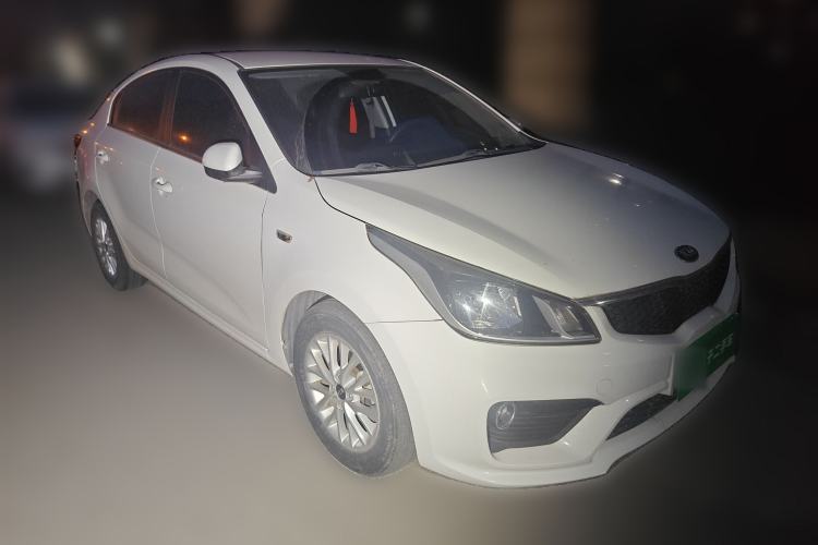 Used Kia K2 2017 Sedan 1.4L Manual Transmission GLS Front Right 45 Deg
