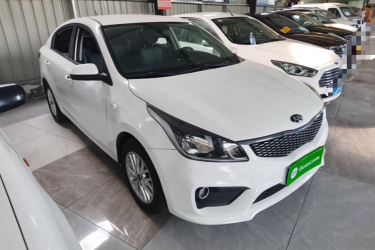 Used Kia K2 2017 Sedan 1.4L Automatic GLS Front Right 45 Deg