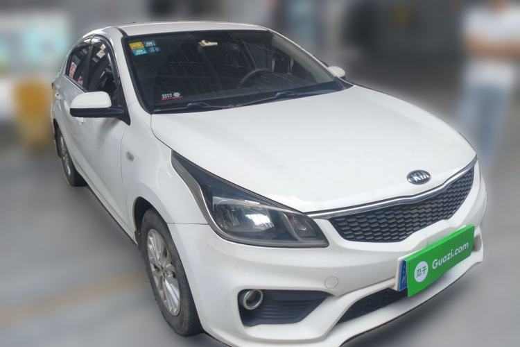 Used Kia K2 2017 Sedan 1.4L Automatic GLS Front Right 45 Deg