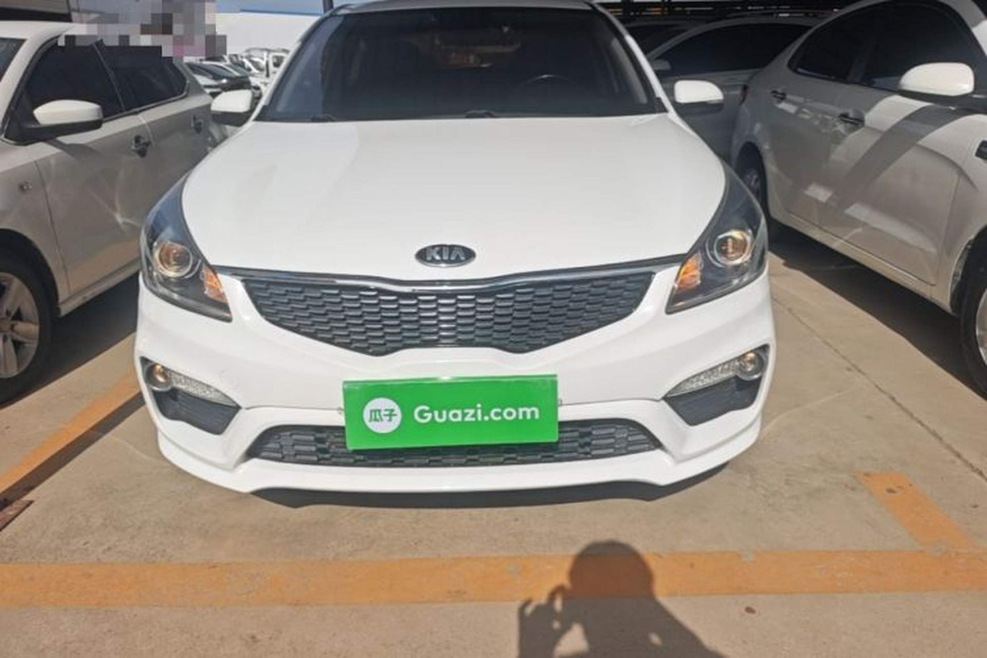 Used Kia K2 2017 Sedan 1.6L AT Premium Front