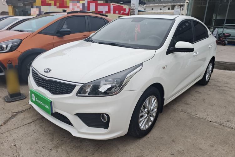 Used Kia K2 2017 Sedan 1.4L Manual Transmission 15th Anniversary Special Edition GLS Guazi used car, China used car export, Used car for sale, Used cars, Cheapest cars for sale