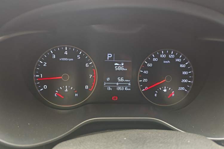 Used Kia K2 2017 Sedan 1.4L Automatic Transmission 15th Anniversary Special Edition GLS Instrument Cluster