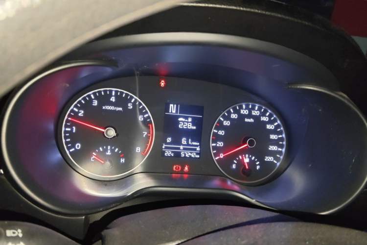 Used Kia K2 2017 Sedan 1.4L Automatic Transmission 15th Anniversary Special Edition GLS Instrument Cluster