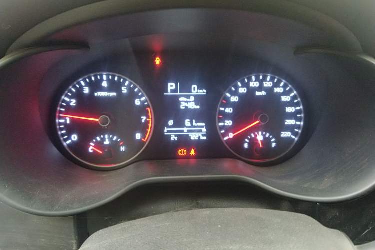 Used Kia K2 2017 Sedan 1.4L Automatic GLS Instrument Cluster