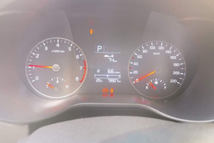 Used Kia K2 2017 Sedan 1.4L Automatic GLS Instrument Cluster