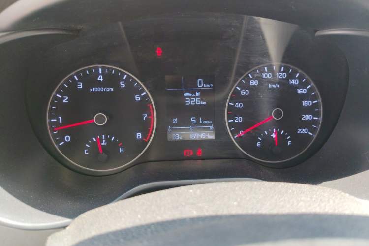 Used Kia K2 2017 Sedan 1.4L Manual Transmission GLS Instrument Cluster