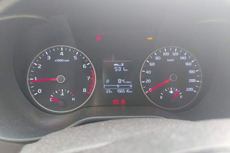 Used Kia K2 2017 Sedan 1.4L Manual Transmission GL Instrument Cluster