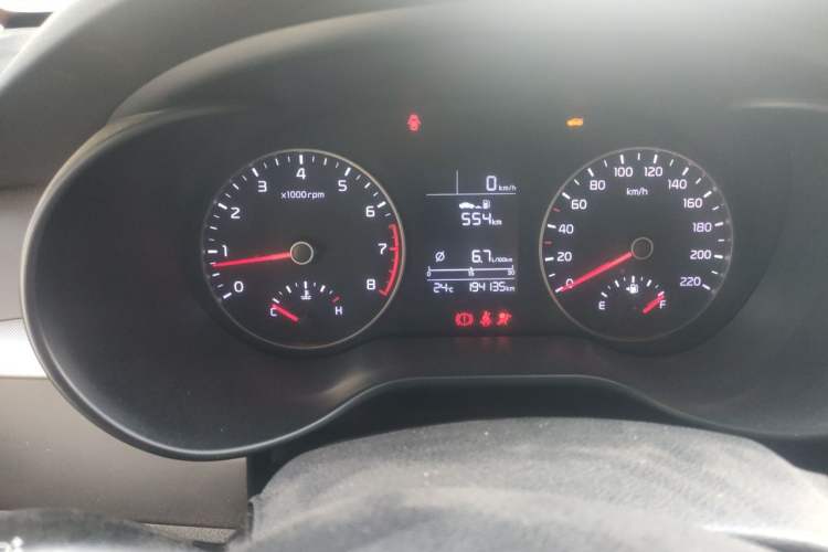 Used Kia K2 2017 Sedan 1.4L Manual Transmission GLS Instrument Cluster