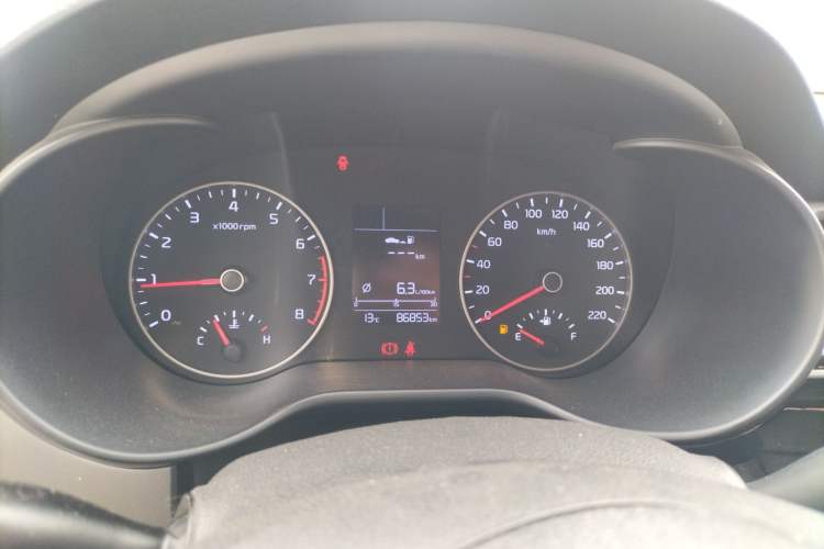 Used Kia K2 2017 Sedan 1.4L Manual Transmission 15th Anniversary Special Edition GLS Instrument Cluster