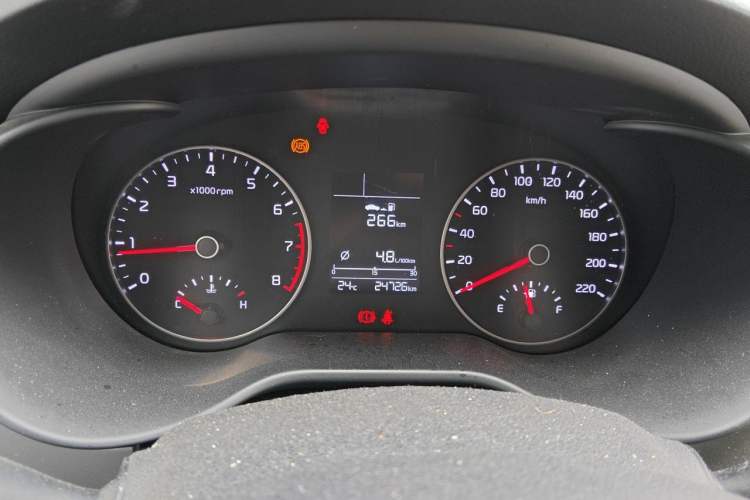 Used Kia K2 2017 Sedan 1.4L Manual Transmission GLS Instrument Cluster
