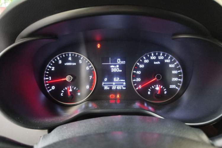 Used Kia K2 2017 Sedan 1.4L Manual Transmission 15th Anniversary Special Edition GLS Instrument Cluster