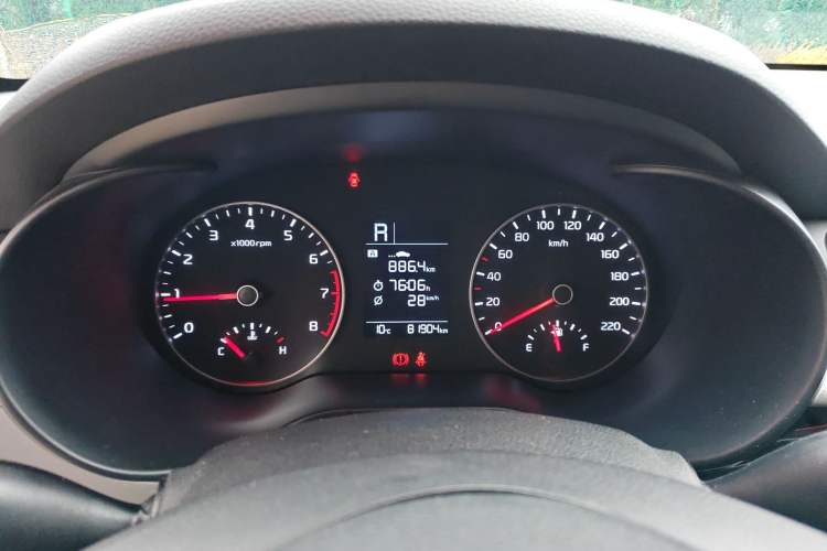 Used Kia K2 2017 Sedan 1.4L Manual Transmission GLS Instrument Cluster
