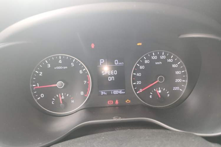 Used Kia K2 2017 Sedan 1.4L Automatic GLS Instrument Cluster