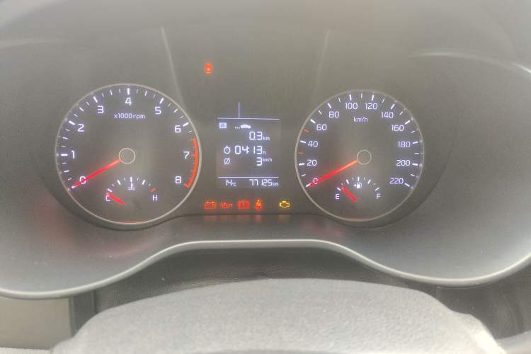Used Kia K2 2017 Sedan 1.4L Manual Transmission 15th Anniversary Special Edition GLS Instrument Cluster