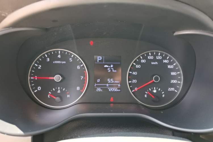 Used Kia K2 2017 Sedan 1.4L Automatic GLS Instrument Cluster