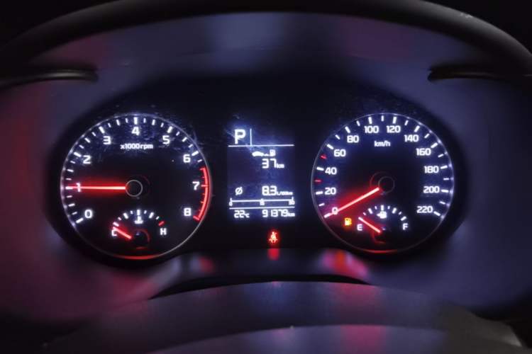 Used Kia K2 2017 Sedan 1.4L Automatic GLS Instrument Cluster