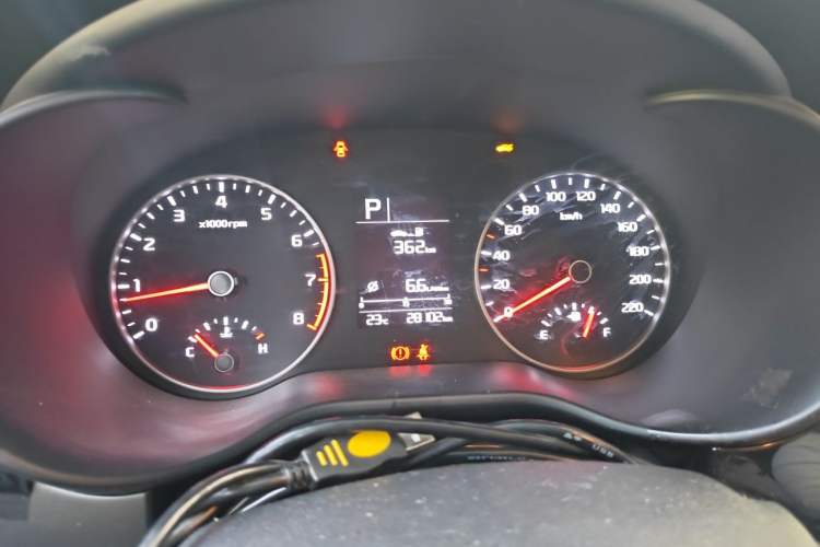 Used Kia K2 2017 Sedan 1.4L Automatic Transmission 15th Anniversary Special Edition GLS Instrument Cluster