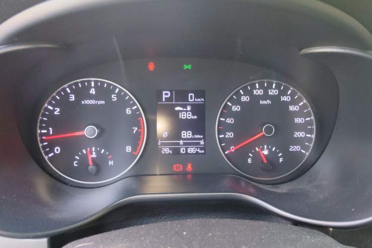 Used Kia K2 2017 Sedan 1.4L Automatic GLS Instrument Cluster