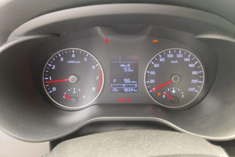 Used Kia K2 2017 Sedan 1.4L Manual Transmission 15th Anniversary Special Edition GLS Instrument Cluster