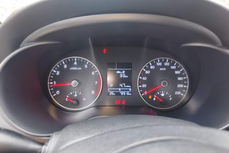 Used Kia K2 2017 Sedan 1.4L Manual Transmission 15th Anniversary Special Edition GLS Instrument Cluster