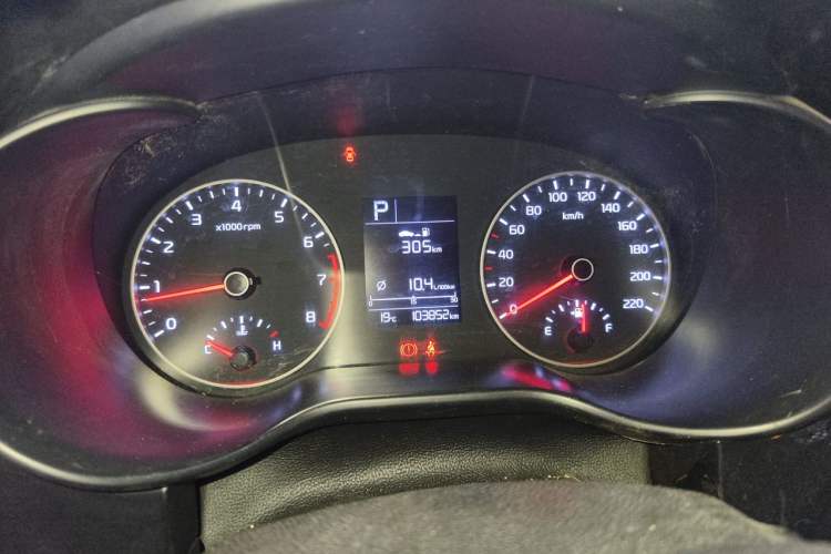 Used Kia K2 2017 Sedan 1.4L Automatic GLS Instrument Cluster