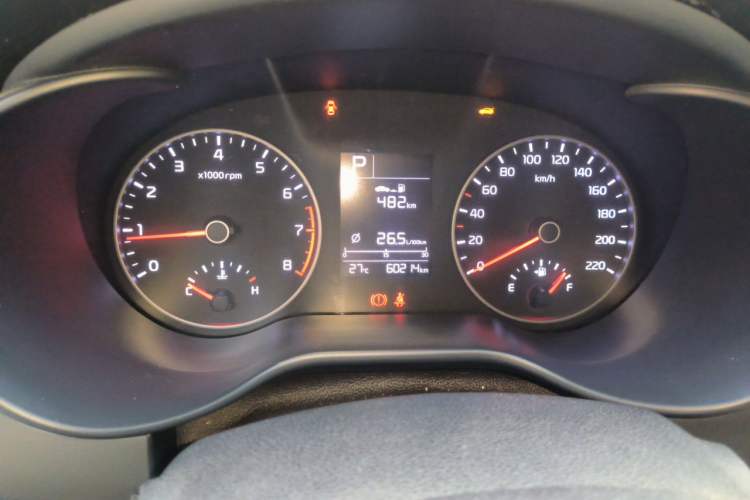 Used Kia K2 2017 Sedan 1.4L Automatic GLS Instrument Cluster