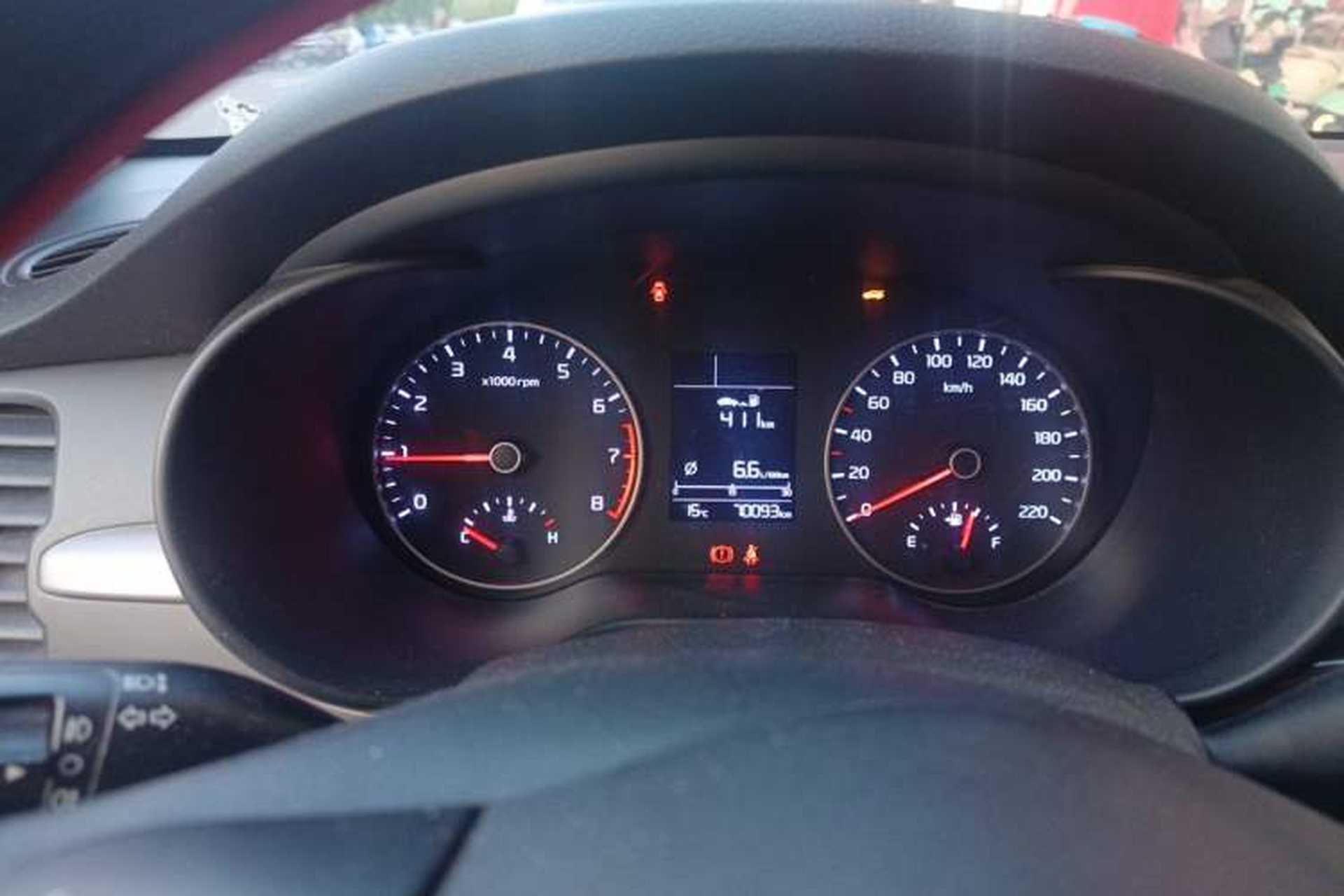 Used Kia K2 2017 Sedan 1.4L Manual Transmission GLS Instrument Cluster
