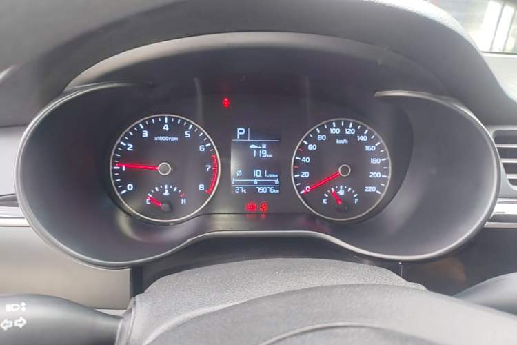Used Kia K2 2017 Sedan 1.4L Automatic Transmission 15th Anniversary Special Edition GLS Instrument Cluster
