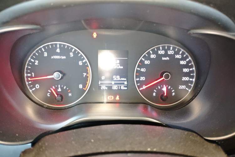 Used Kia K2 2017 Sedan 1.4L Manual Transmission GLS Instrument Cluster
