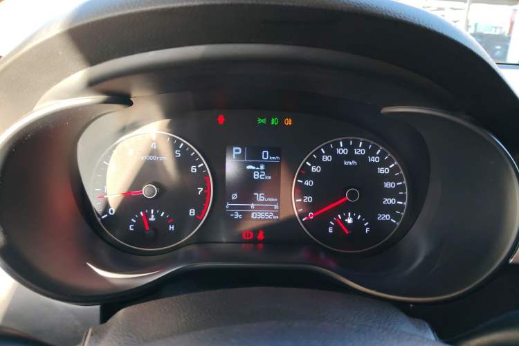 Used Kia K2 2017 Sedan 1.4L Automatic GLS Instrument Cluster