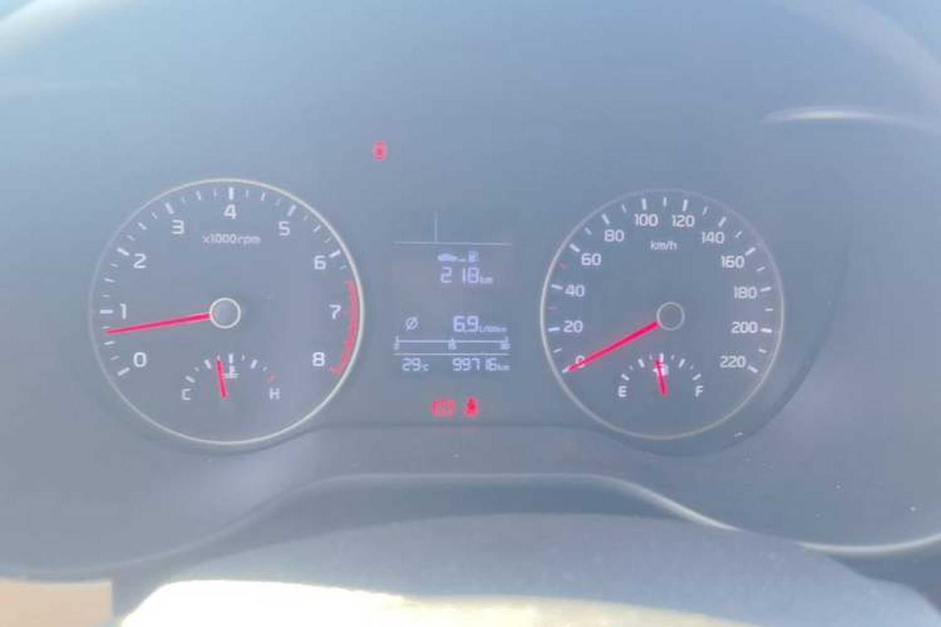 Used Kia K2 2017 Sedan 1.4L Manual Transmission GLS Instrument Cluster