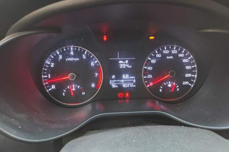 Used Kia K2 2017 Sedan 1.4L Manual Transmission 15th Anniversary Special Edition GLS Instrument Cluster