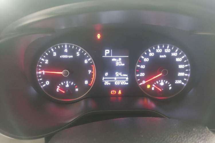 Used Kia K2 2017 Sedan 1.4L Automatic Transmission 15th Anniversary Special Edition GLS Instrument Cluster