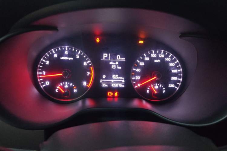 Used Kia K2 2017 Sedan 1.4L Automatic GLS Instrument Cluster