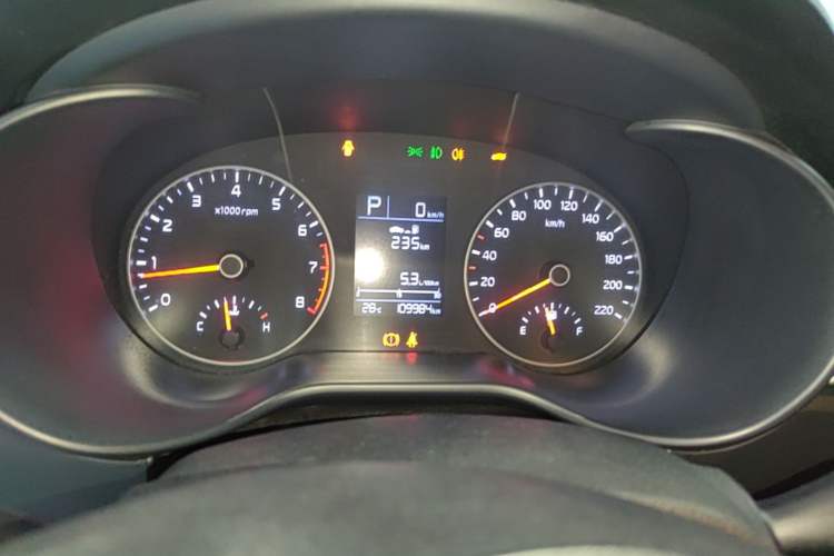 Used Kia K2 2017 Sedan 1.4L Automatic GLS Instrument Cluster