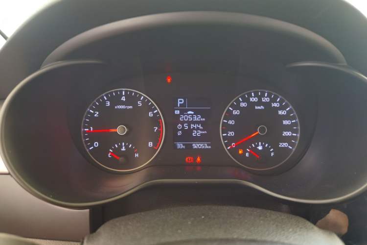 Used Kia K2 2017 Sedan 1.4L Automatic GLS Instrument Cluster