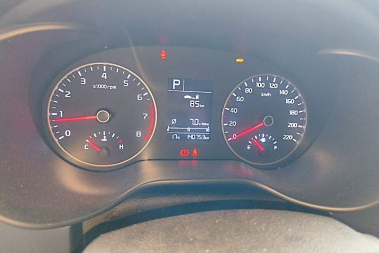 Used Kia K2 2017 Sedan 1.4L Automatic GLS Instrument Cluster