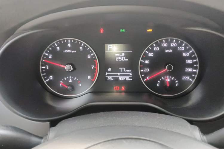 Used Kia K2 2017 Sedan 1.4L Automatic GLS Instrument Cluster