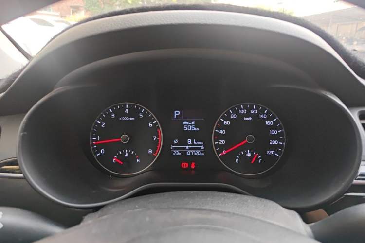 Used Kia K2 2017 Sedan 1.4L Automatic Transmission 15th Anniversary Special Edition GLS Instrument Cluster