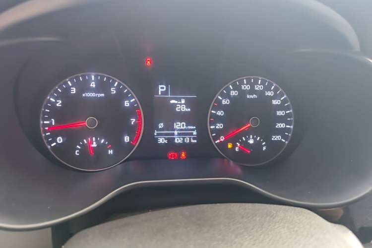 Used Kia K2 2017 Sedan 1.4L Automatic GLS Instrument Cluster