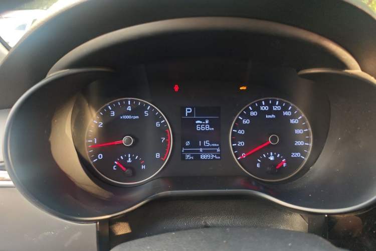Used Kia K2 2017 Sedan 1.4L Automatic Transmission 15th Anniversary Special Edition GLS Instrument Cluster